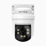 APT500 - Kamera Monitoringu Przewodowa 5MP, obrót 350° i pochylenie 90°, 100 stóp widzenia nocnego IR, IP65 odporna na warunki atmosferyczne