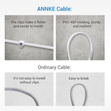 100% Certyfikowany UL 30 m/100 ft Uniwersalne Kable Wideo Zasilania BNC