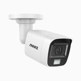 ADL200 - Kamera Monitoringu Przewodowa 1080p, Noktowizją Podwójne światło, przysłoną f/1.2 Super Aperture, sygnałem wyjściowym 4 w 1, wbudowany mikrofon, Klasa wodoszczelności IP67
