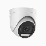 ADL200 - Kamera Monitoringu Przewodowa 1080p, Noktowizją Podwójne światło, przysłoną f/1.2 Super Aperture, sygnałem wyjściowym 4 w 1, wbudowany mikrofon, Klasa wodoszczelności IP67
