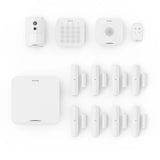 ANNKE 9-elementowy zestaw bezprzewodowego systemu alarmowego All-in-One – system bezpieczeństwa do domu i firmy z całodobowym monitoringiem 24/7, rozbudowywalny system DIY, łatwa instalacja, sterowanie przez aplikację mobilną