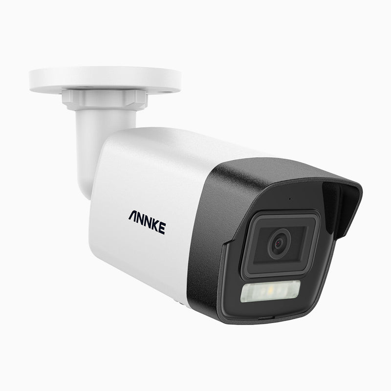 C800 - Kamera zewnętrzna PoE IP 4K, Noktowizja Pelny Kolor & EXIR, Przetwornikiem obrazu SONY, Identyfikacji osób lub pojazdów, Wbudowany mikrofon, IP67, Obsługuje RTSP i ONVIF, Ulepszona Wersja