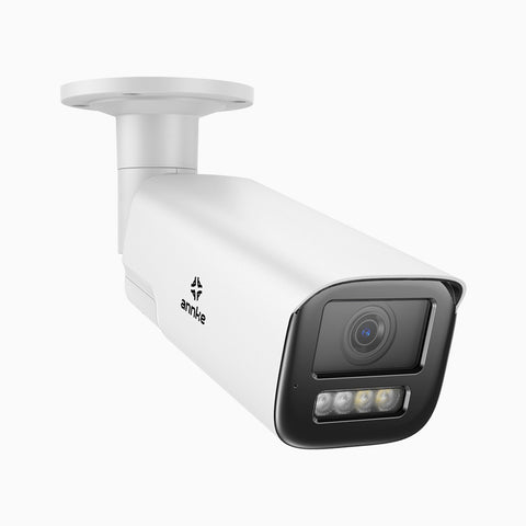 ACZ800 - Kamera zewnętrzna bezpieczeństwa PoE 4K, Zoom Optycznym 4X, Noktowizja podwójne światło, detekcja ruchu 2.0, Wbudowany mikrofon, syrena i stroboskop