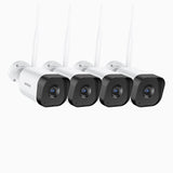 Bezprzewodowa kamera 8MP, kompatybilna z bezprzewodowym systemem NVR WS800