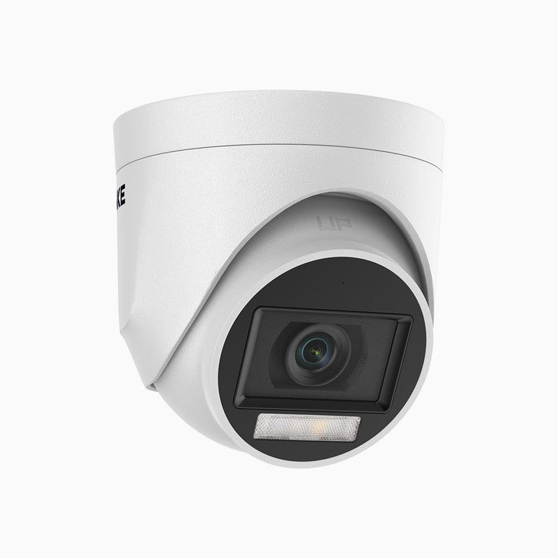 ADL500 - Kamera Monitoringu Przewodowa 3K, Noktowizją Podwójne światło, przysłoną f/1.2 Super Aperture, sygnałem wyjściowym 4 w 1, wbudowany mikrofon, Klasa wodoszczelności IP67