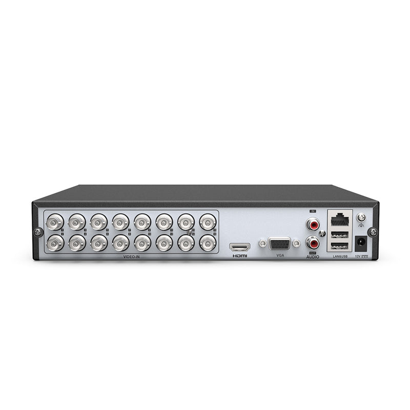 16 Kanałów 5MP Super HD Uniwersalna Cyfrowa Nagrywarka CCTV, Wykrywanie ludzi i pojazdów