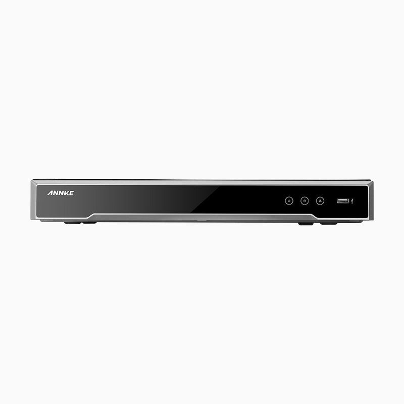 ANP800 - 4K 8 Channel H.265+ PoE NVR, Max 160 Mbps Outgoing Bandwidth, 2CH 4K Decoding Capability, Supports IPC with Human & Vehicle, Perimeter Detection, Dual Hard Drive Bays